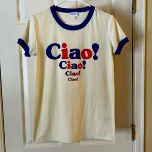 LuLaRoe CIAO! T-shirt NWOT